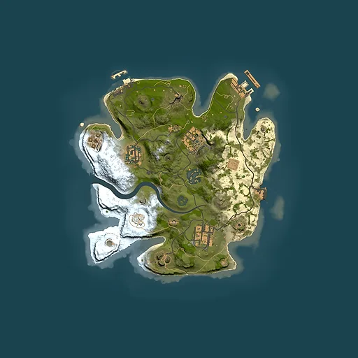 Rust map seed 201329051, 2500x2500m top-down preview