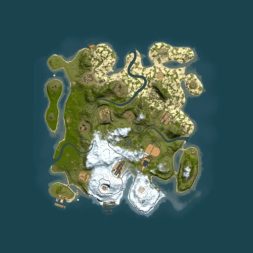 Rust map seed 508336749, 3500x3500m top-down preview