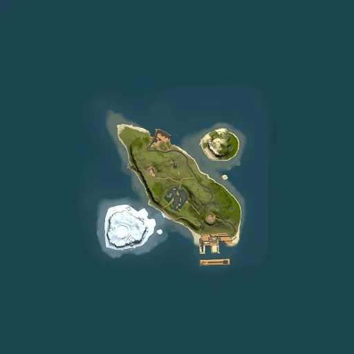 Rust map seed 1319885041, 1500x1500m top-down preview