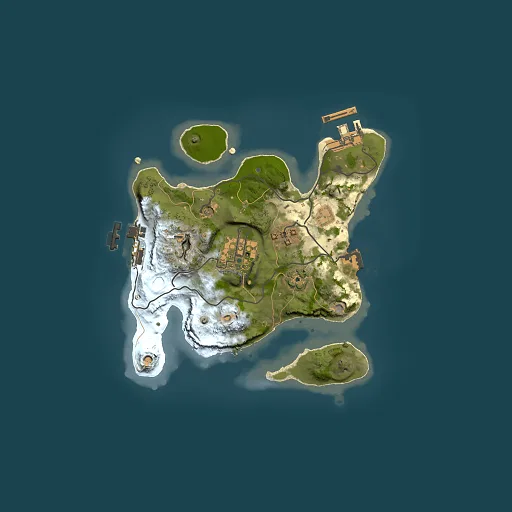 Rust map seed 993697362, 2000x2000m top-down preview