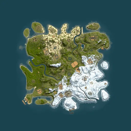 Rust map seed 677998703, 4000x4000m top-down preview