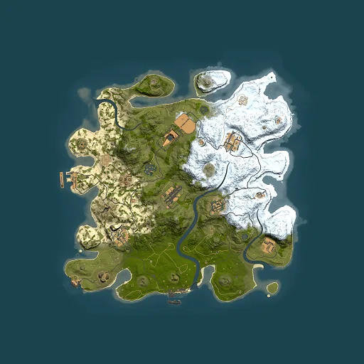Rust map seed 1046347044, 3500x3500m top-down preview