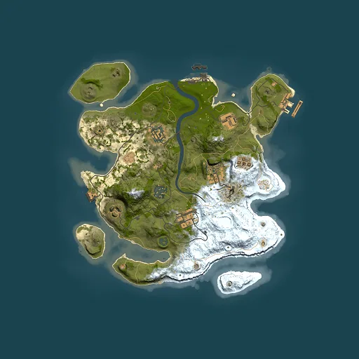 Rust map seed 312174731, 3000x3000m top-down preview