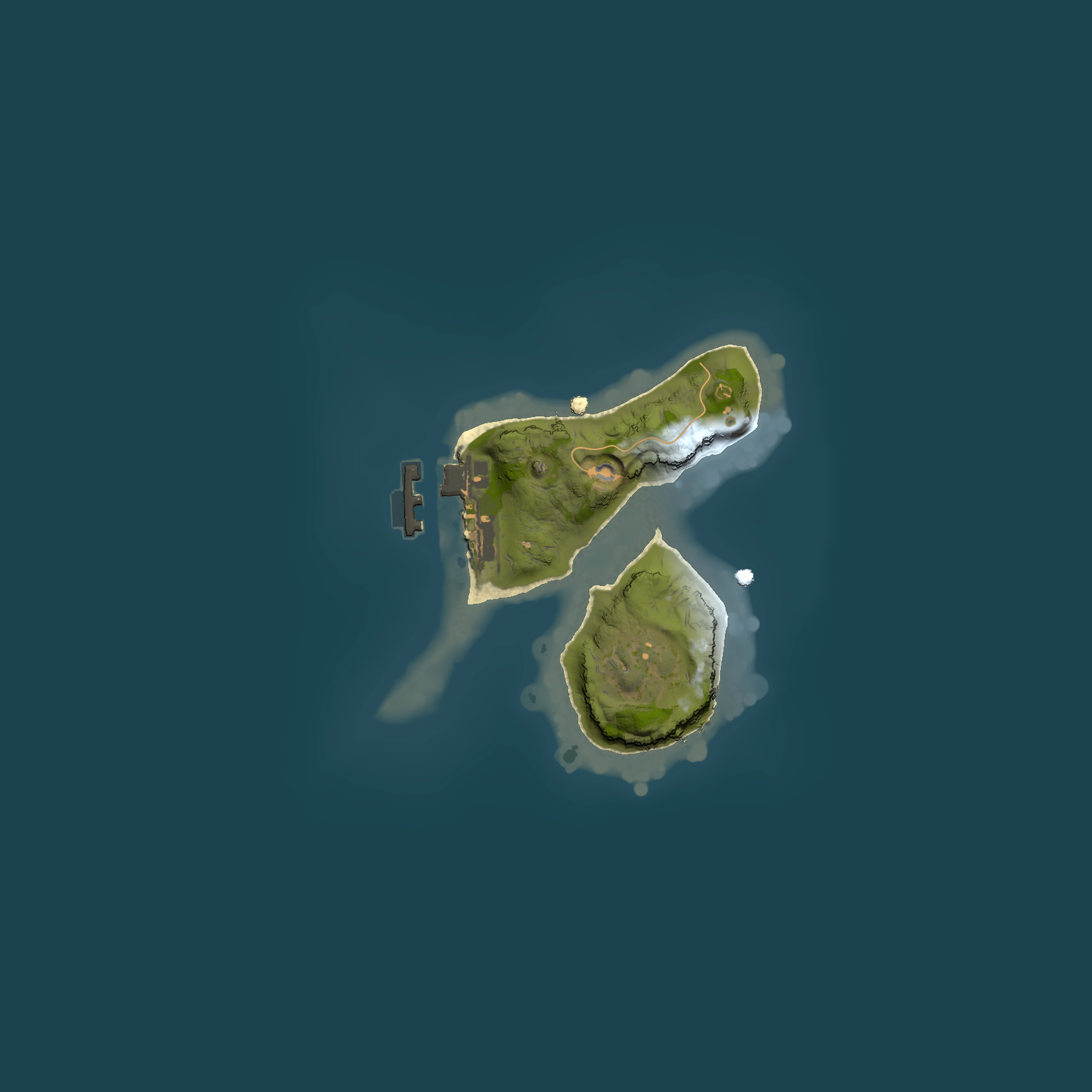Full top-down render of Rust map seed 137717751, 1500x1500m