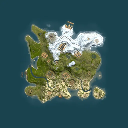 Rust map seed 1973777272, 3000x3000m top-down preview