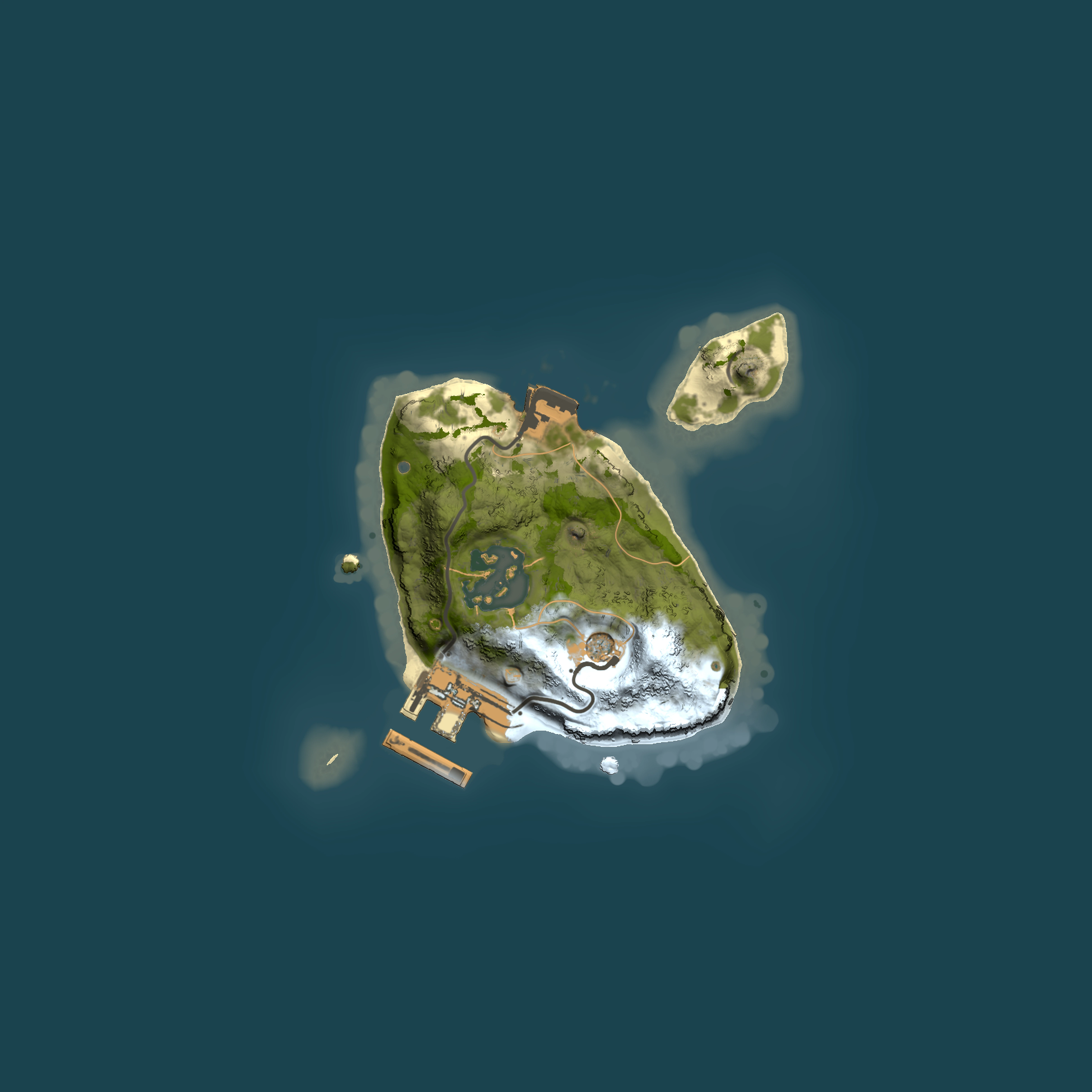 Full top-down render of Rust map seed 1024281347, 1500x1500m