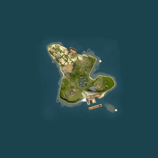Rust map seed 249350992, 1500x1500m top-down preview