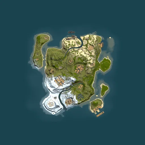 Rust map seed 648087352, 2500x2500m top-down preview