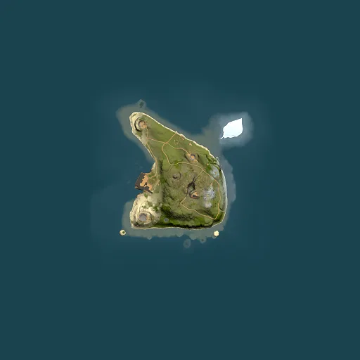 Rust map seed 1288413505, 1500x1500m top-down preview