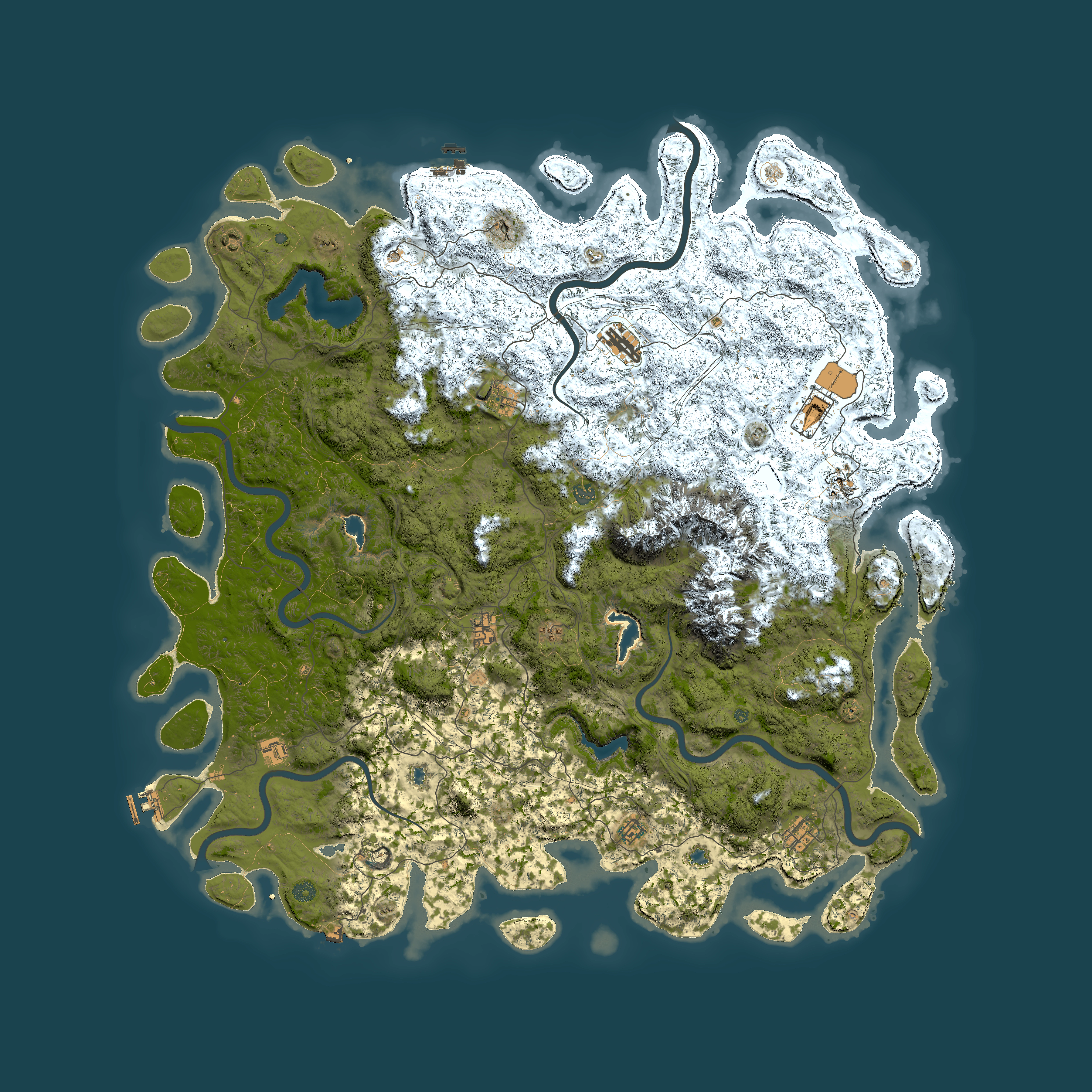 Full top-down render of Rust map seed 2112978757, 6000x6000m
