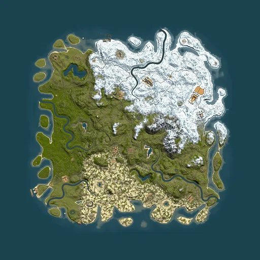 Rust map seed 2112978757, 6000x6000m top-down preview