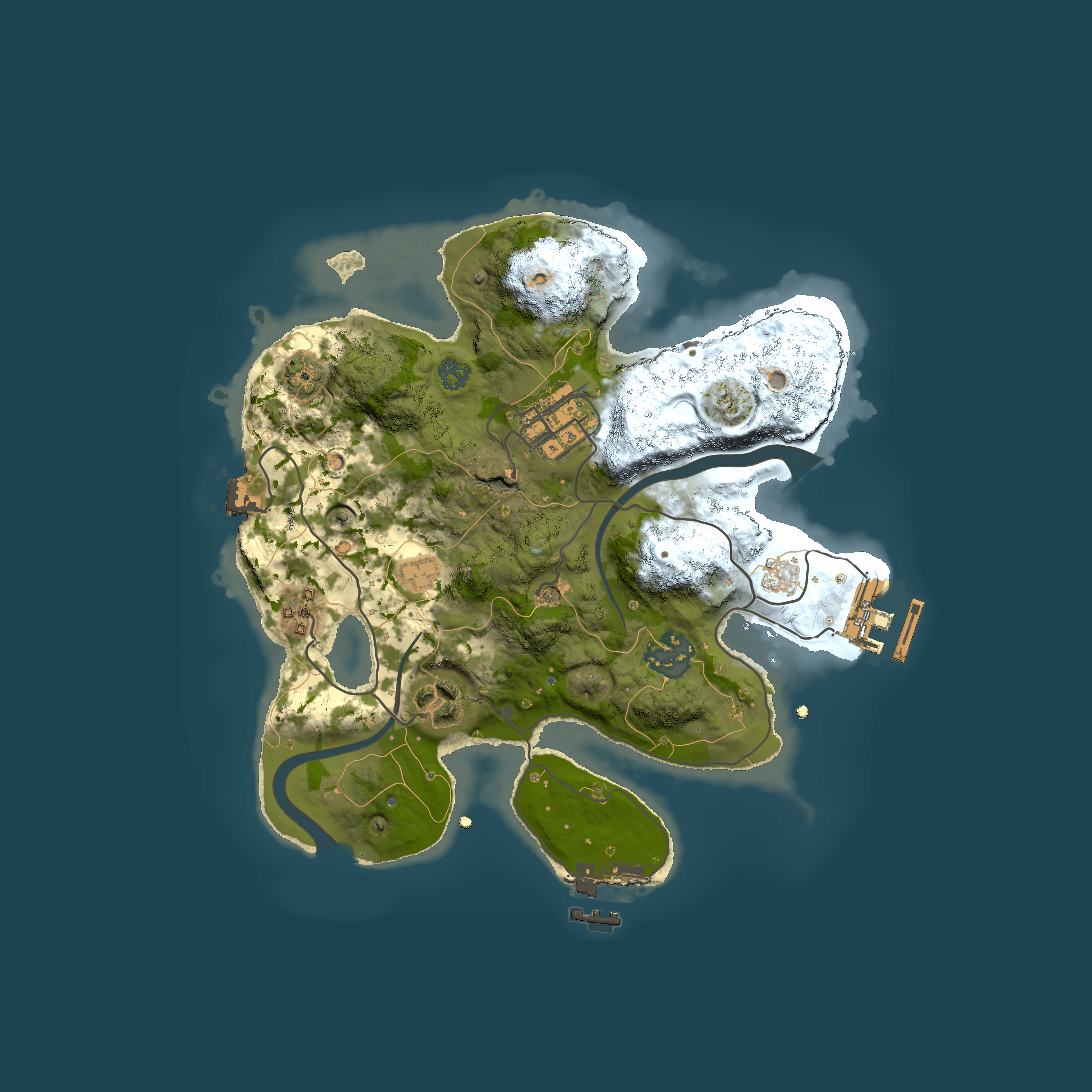 Full top-down render of Rust map seed 1471361771, 2500x2500m