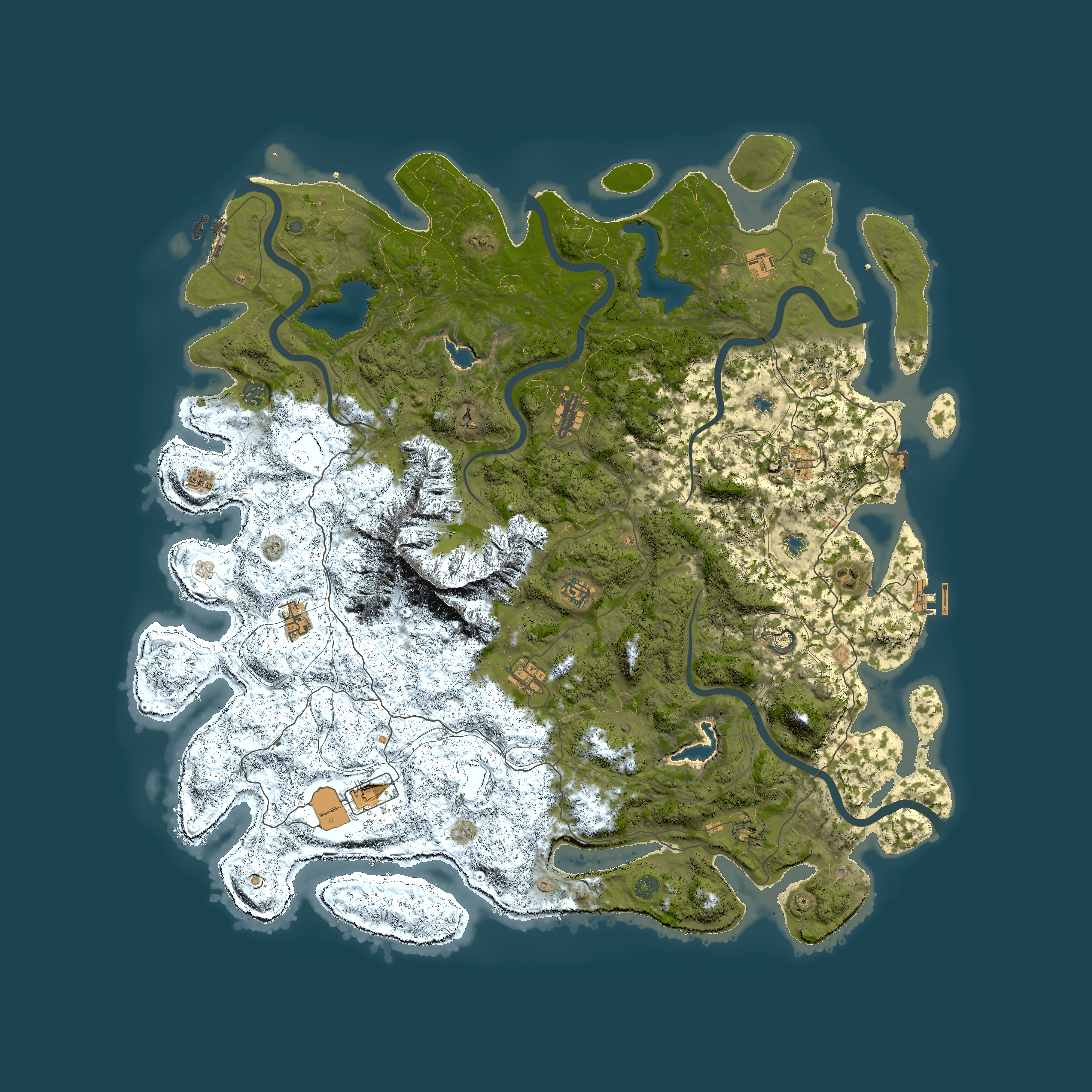 Full top-down render of Rust map seed 1966480532, 5500x5500m