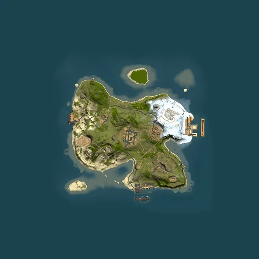 Rust map seed 94350021, 2000x2000m top-down preview
