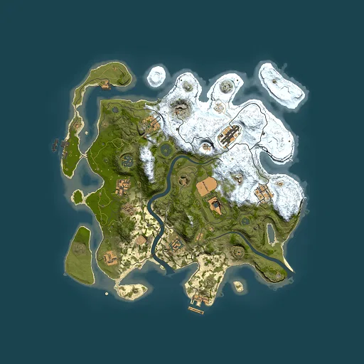 Rust map seed 968402610, 3500x3500m top-down preview