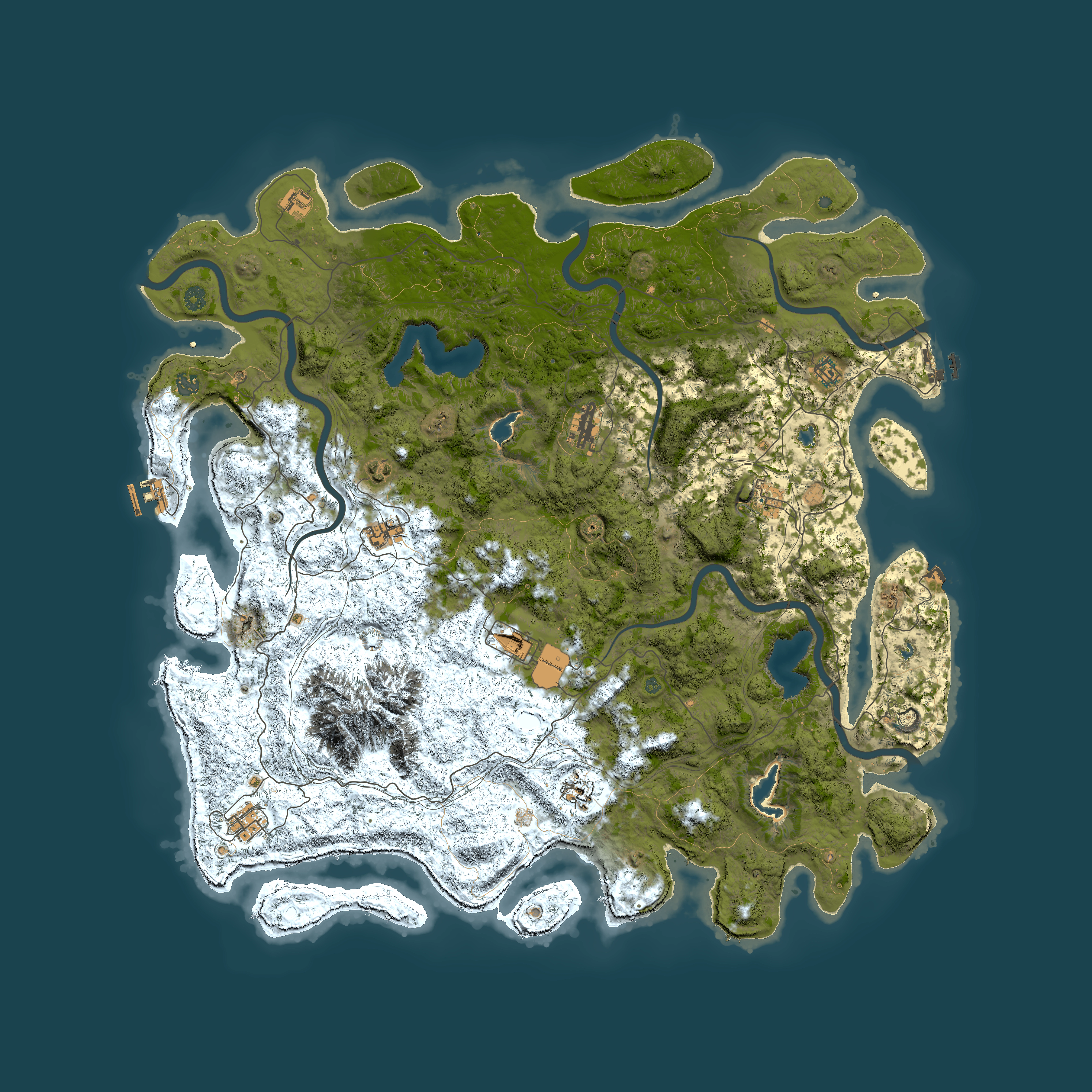 Full top-down render of Rust map seed 1353127749, 5500x5500m
