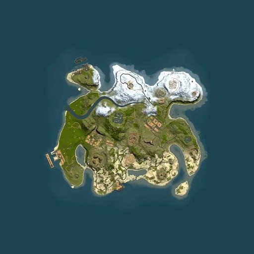 Rust map seed 1503352234, 2500x2500m top-down preview