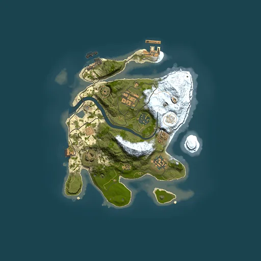 Rust map seed 780118584, 2500x2500m top-down preview