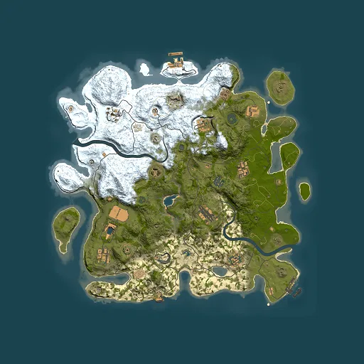 Rust map seed 1788996886, 4000x4000m top-down preview
