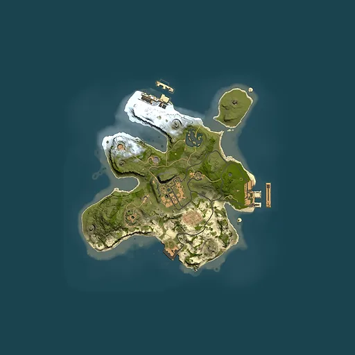 Rust map seed 1560084990, 2000x2000m top-down preview