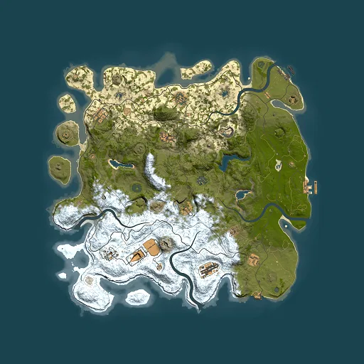 Rust map seed 1547938869, 4500x4500m top-down preview