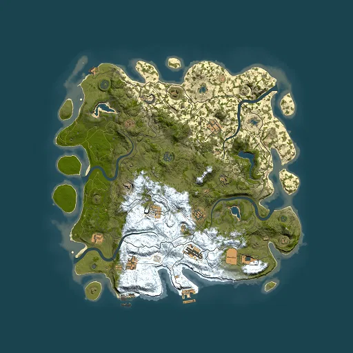 Rust map seed 1846280081, 4500x4500m top-down preview