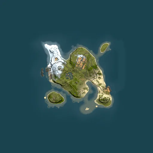 Rust map seed 2009152004, 2000x2000m top-down preview