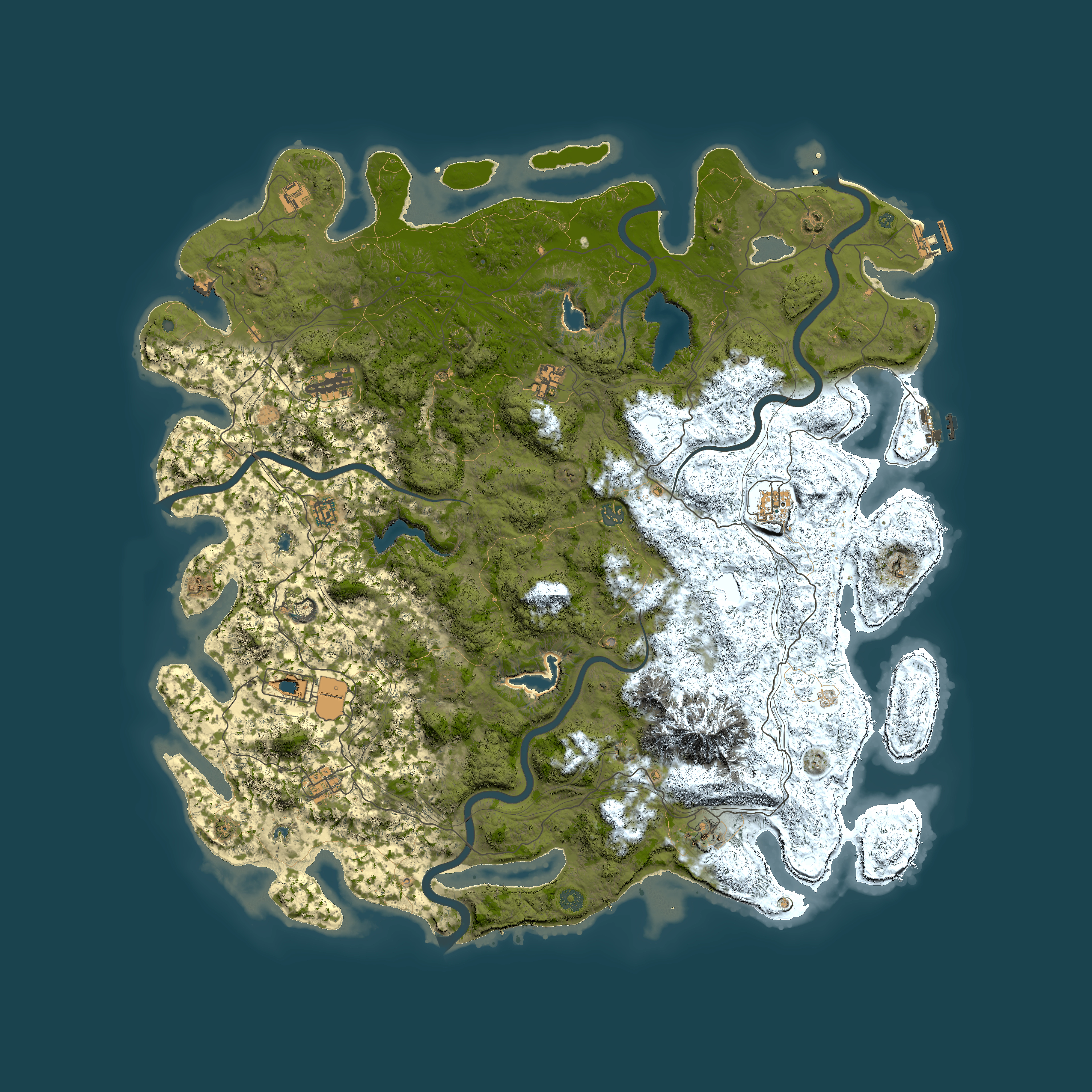 Full top-down render of Rust map seed 1716266773, 5500x5500m
