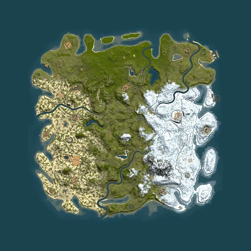 Rust map seed 1716266773, 5500x5500m top-down preview