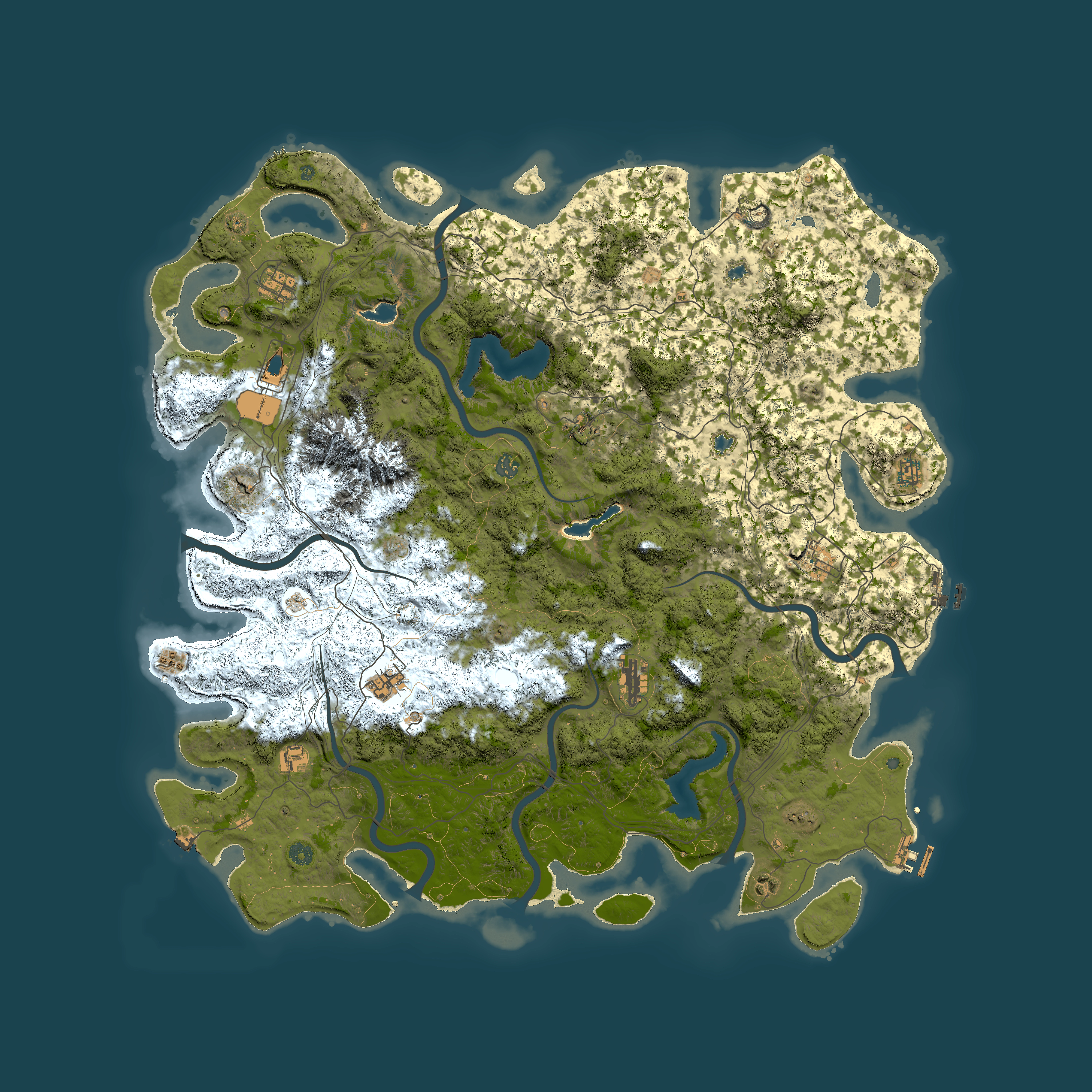 Full top-down render of Rust map seed 2006893342, 5500x5500m