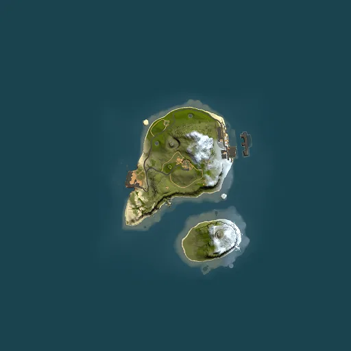 Rust map seed 1709297120, 1500x1500m top-down preview