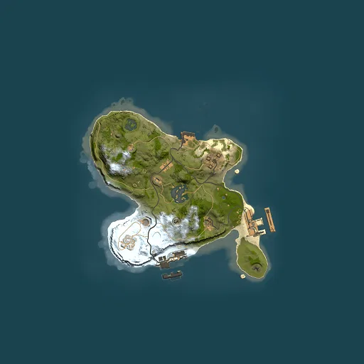 Rust map seed 1716925666, 2000x2000m top-down preview