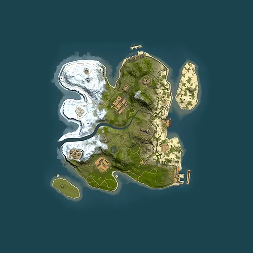 Rust map seed 94946282, 2500x2500m top-down preview