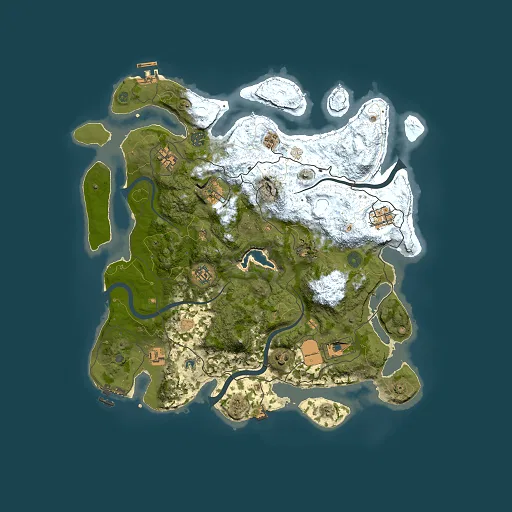 Rust map seed 1793676222, 4000x4000m top-down preview