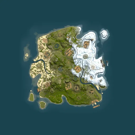 Rust map seed 508024199, 3000x3000m top-down preview