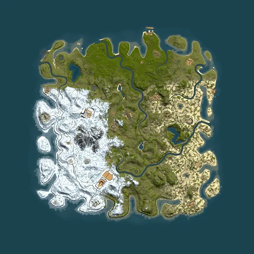 Rust map seed 152124029, 5500x5500m top-down preview