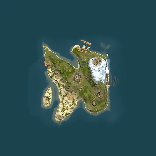 Rust map seed 2025917676, 2000x2000m top-down preview