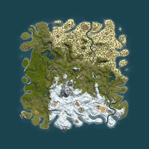 Rust map seed 1870489302, 5500x5500m top-down preview