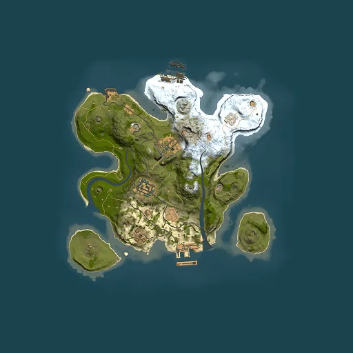 Rust map seed 1414776831, 2500x2500m top-down preview