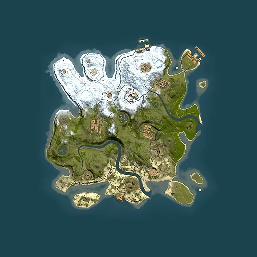Rust map seed 596713761, 3000x3000m top-down preview