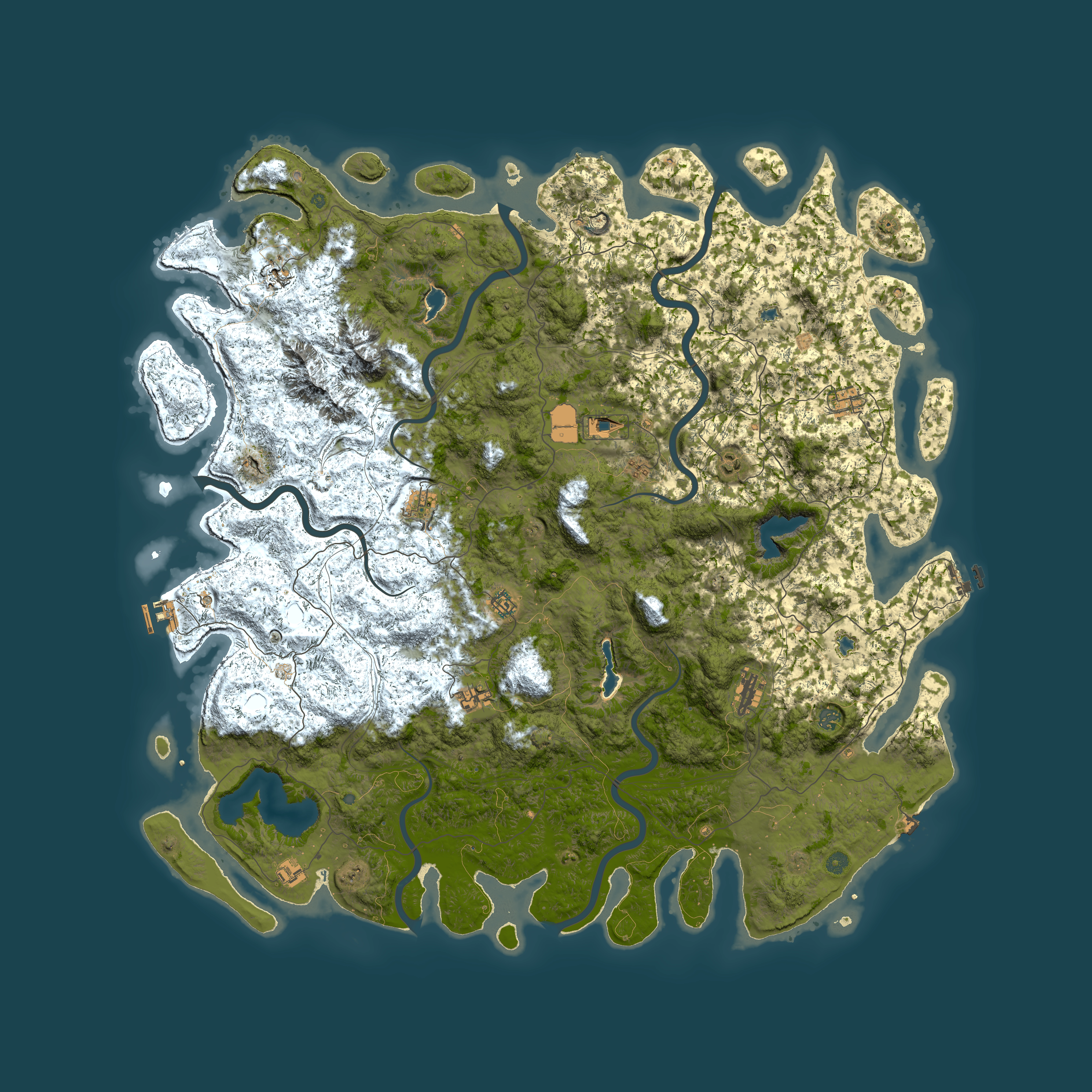 Full top-down render of Rust map seed 1502787160, 6000x6000m