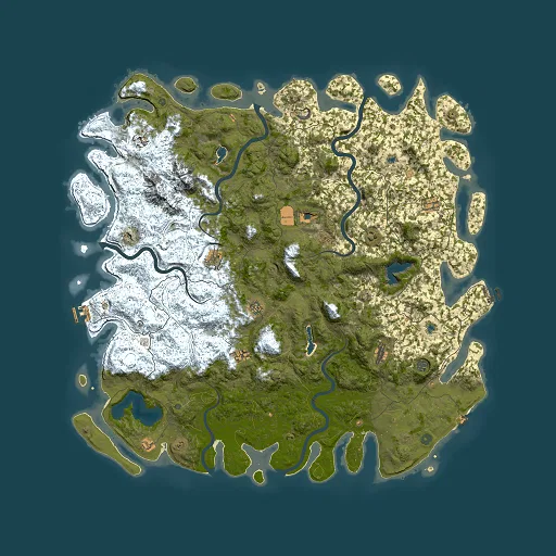 Rust map seed 1502787160, 6000x6000m top-down preview