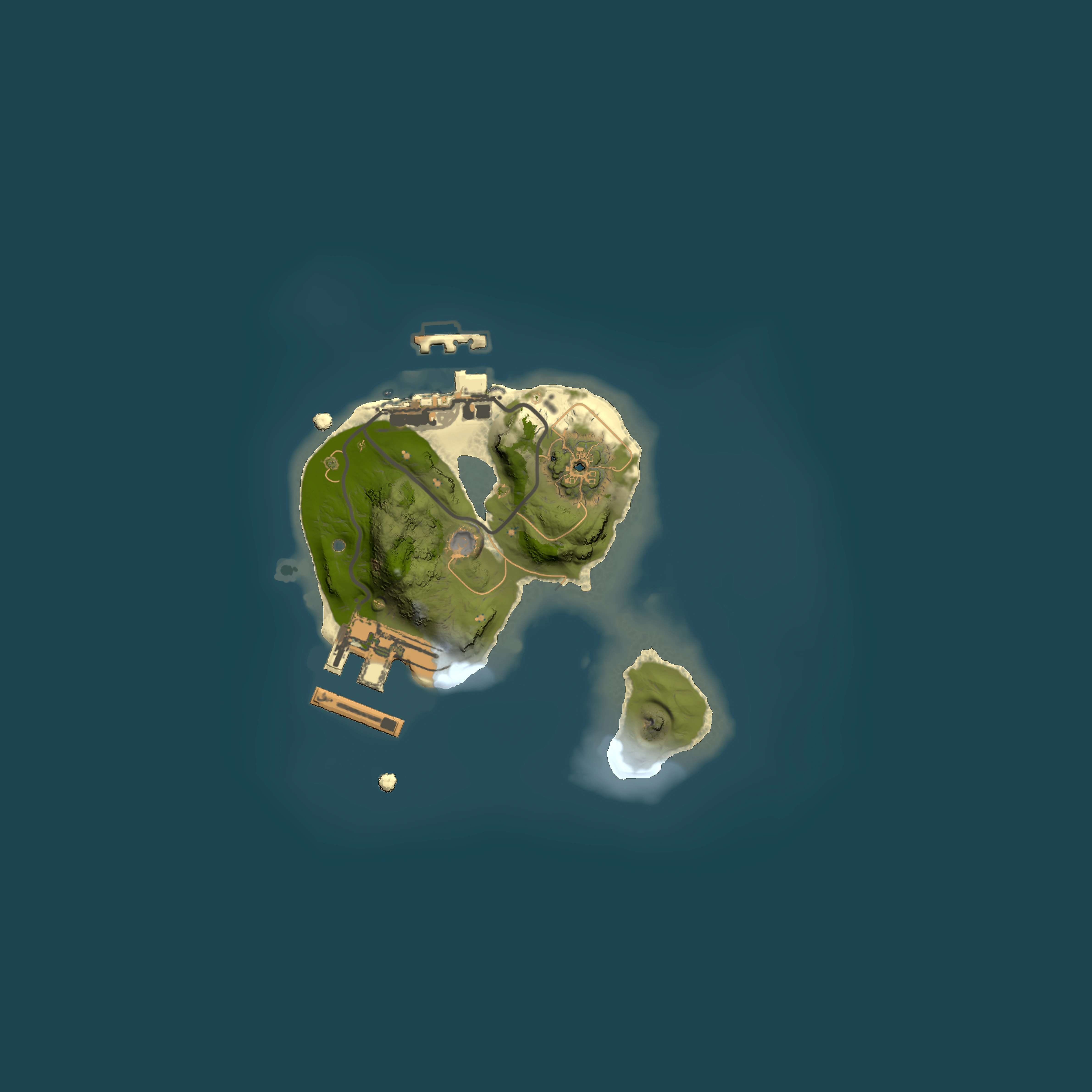 Full top-down render of Rust map seed 470552109, 1500x1500m