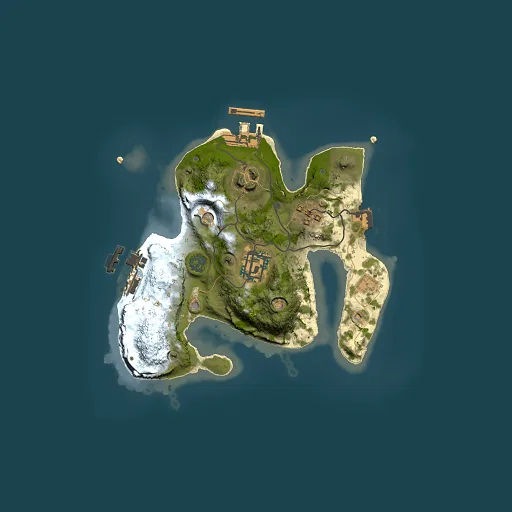 Rust map seed 1068248081, 2000x2000m top-down preview