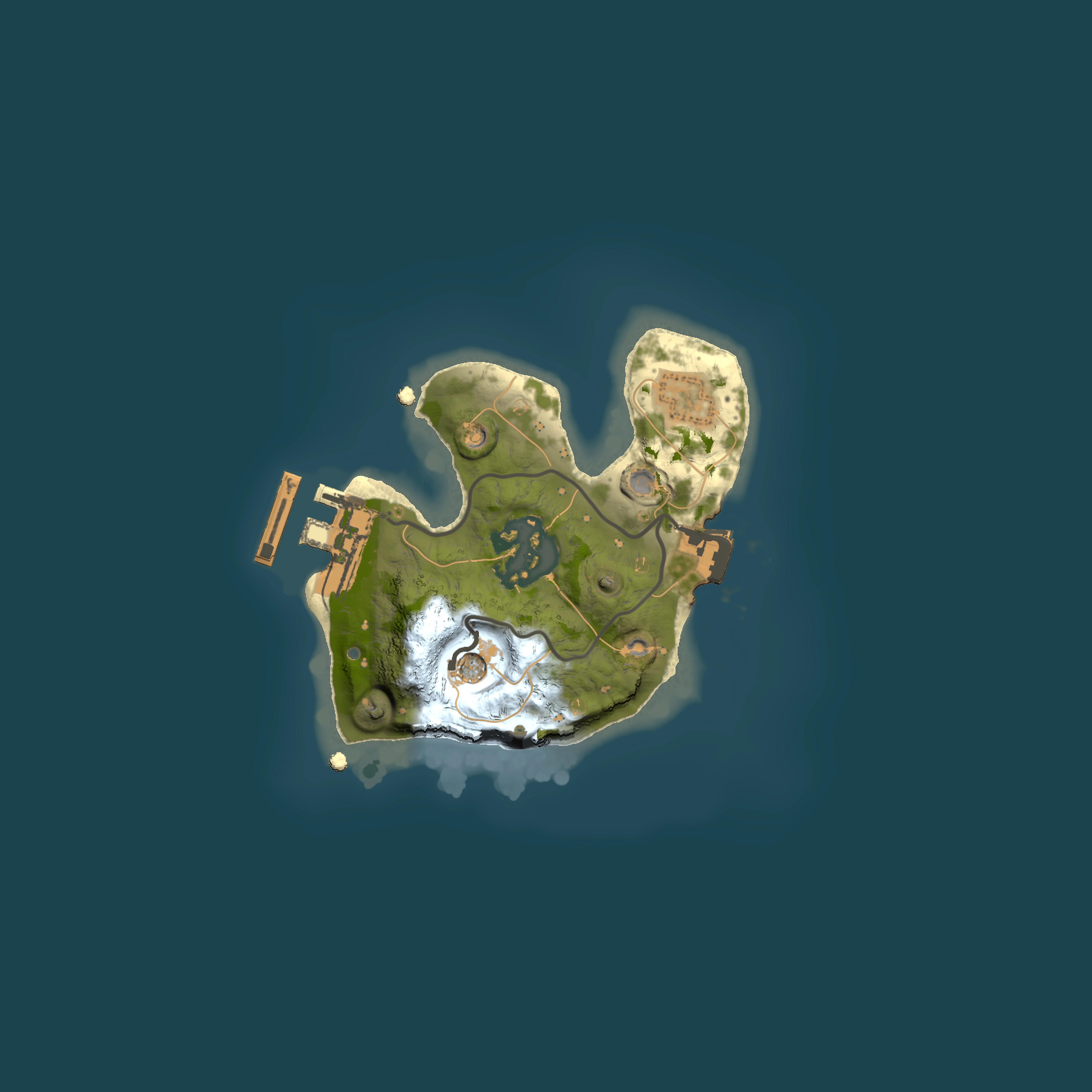 Full top-down render of Rust map seed 541610000, 1500x1500m