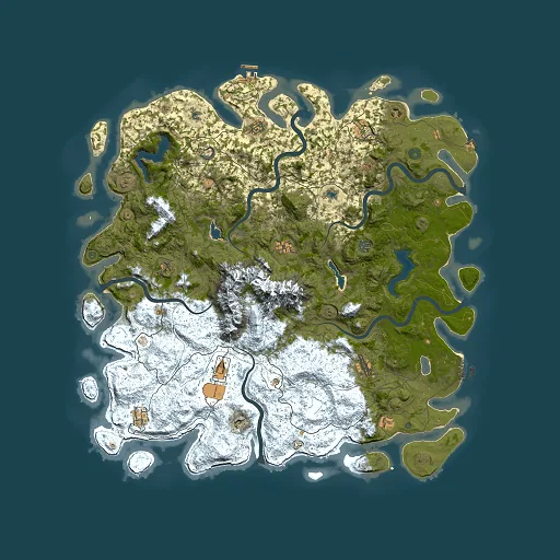 Rust map seed 1795872215, 5500x5500m top-down preview