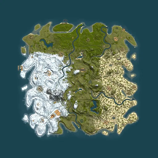 Rust map seed 341666359, 5500x5500m top-down preview