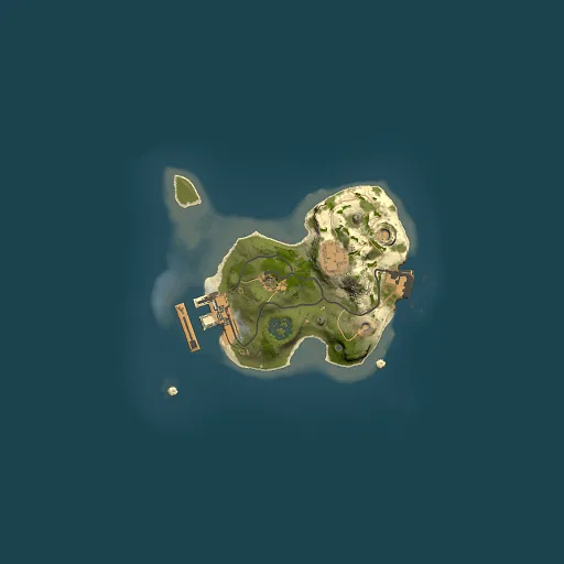 Rust map seed 1005003410, 1500x1500m top-down preview