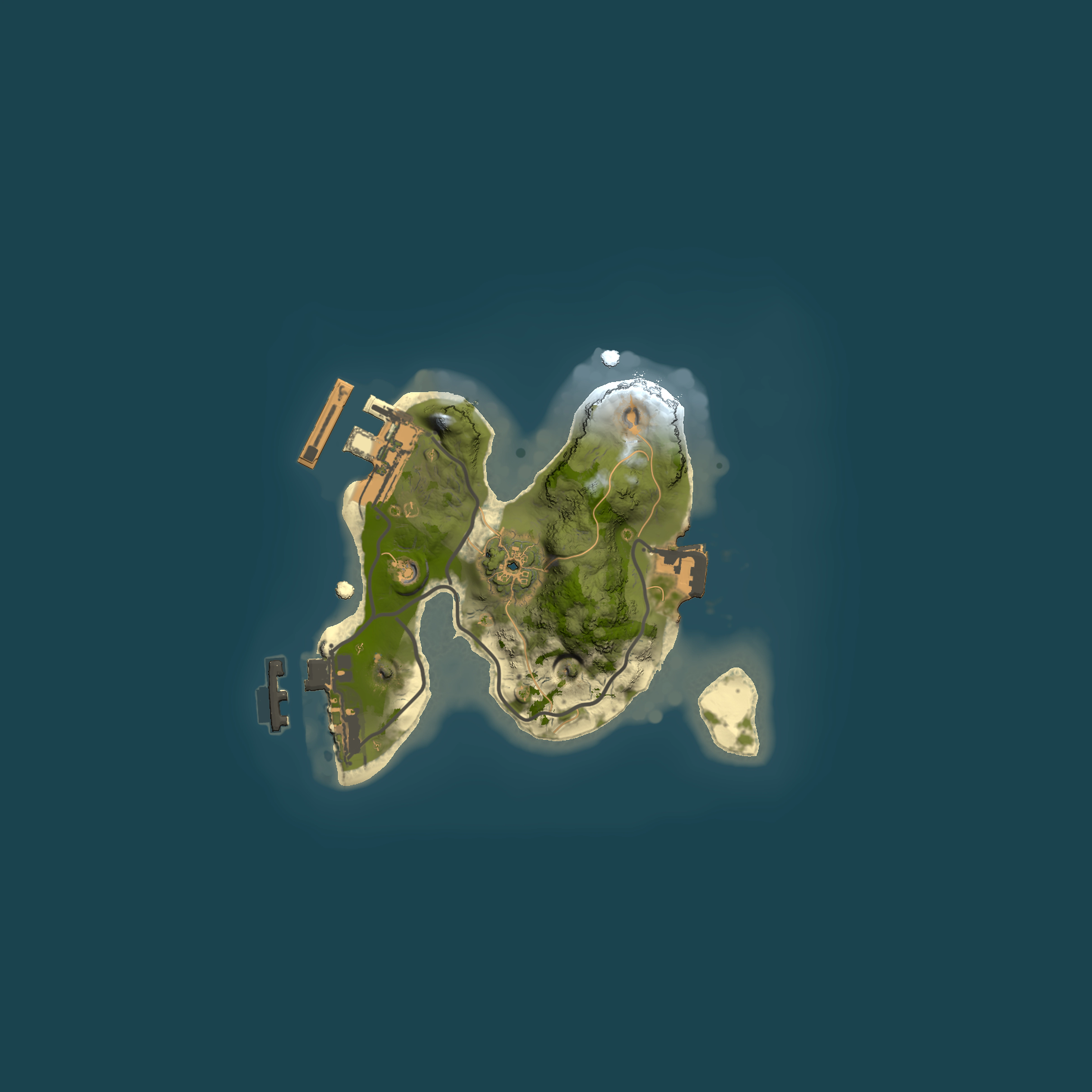 Full top-down render of Rust map seed 929004366, 1500x1500m