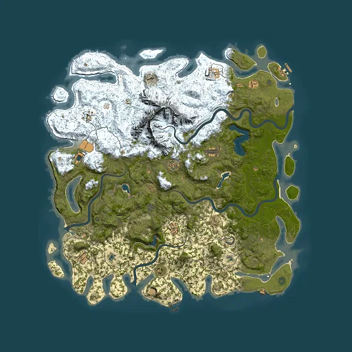 Rust map seed 1796062676, 5500x5500m top-down preview